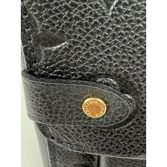 Louis Vuitton Vavin Shoulder Bag BB Black Empriente Leather - Picture 11 of 16